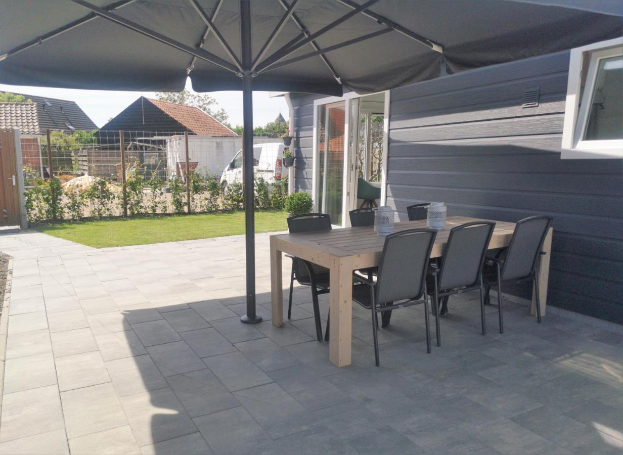 Mw155 Chalet With Garden In Peaceful Area Meliskerke Exteriör bild